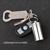 Pill Keychain Water-proof Rust Resistance Daily Using Small Pocket Pill Box Keychain