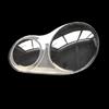 Car Headlamp Lens For Volkswagen VW Polo 2002 -2005 Transparent Headlamp Lampshade Lampcover Head Lamp Light Covers Shell Caps
