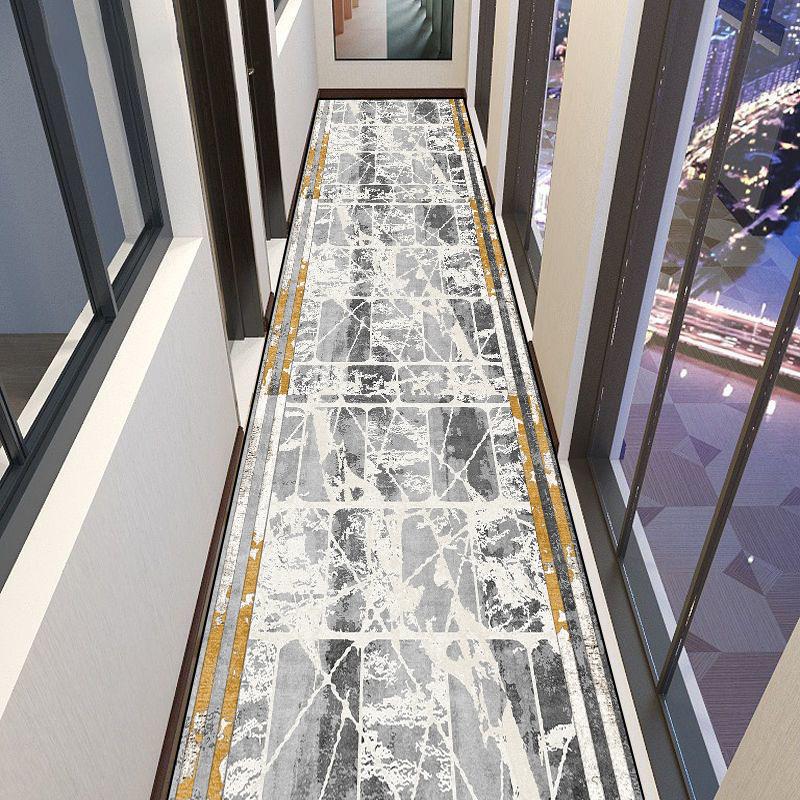 Home Long Corridor Carpet Modern Runner Hallway Carpets Hotel Hall Luxury Floor Mat Non-slip Room Doorway Aisle Rug Customizable