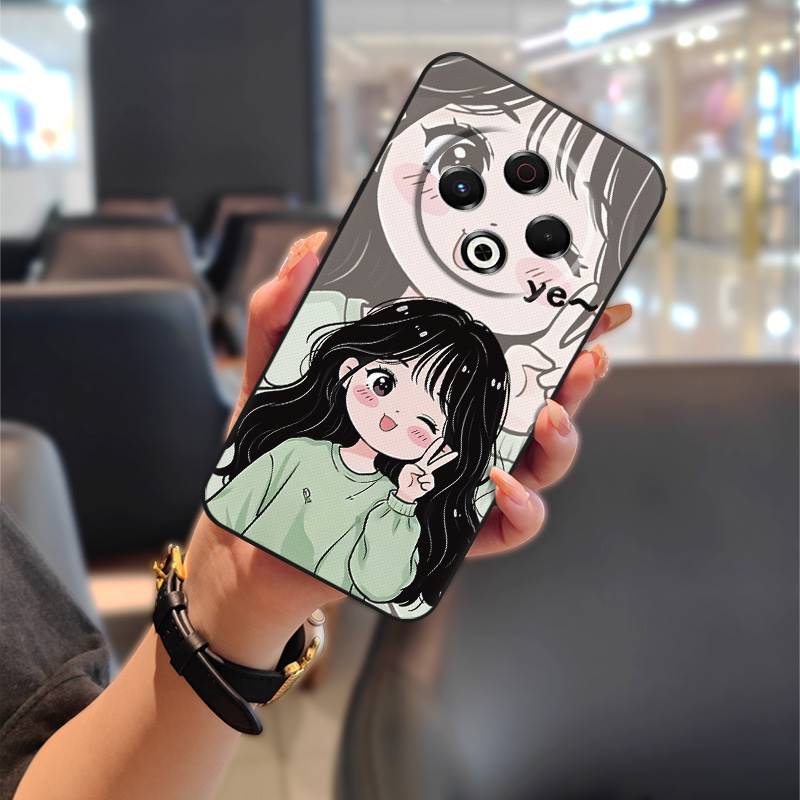 Phone Pouch Protective Phone Case For Tecno Spark30 4G/KL6 Fashion Design Anti-dust Anti-knock Silicone Full Wrap TPU
