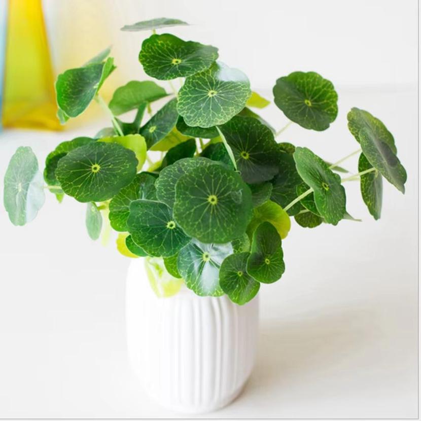 Artificial Plants Lotus Leaf Potting Material Festival Decor Household Products Garden Pool Aquatic Green Plants Bonsai Diy Gift