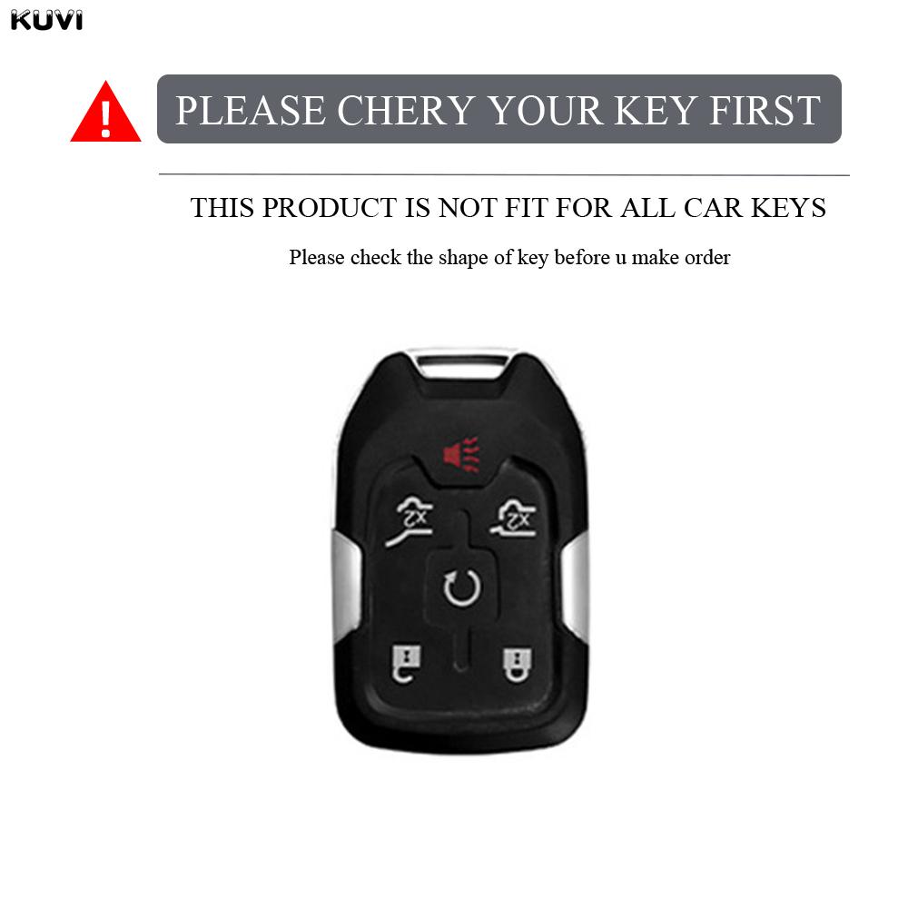 New Tpu 6 Buttons Car Remote Key Case Cover For Chevrolet Silverado Gmc Sierra 1500 2500Hd 3500Hd Terrain Acadia