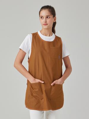GONG APRON EASY APRON (CARAMEL BROWN)
