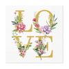 3-Layer Napkins "Pastel Hearts" 1/4 33 X 33 20 Pcs