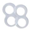 10PCS Silicone Ingrown Toenail Correcting Tool Washable Reusable Paronychia Care Corrector for Keep Nail Healthy