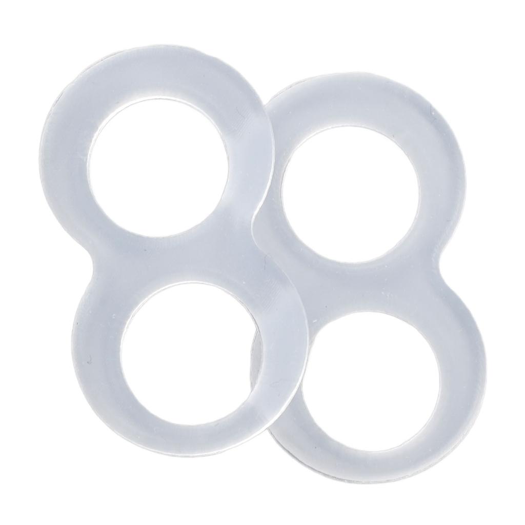 10PCS Silicone Ingrown Toenail Correcting Tool Washable Reusable Paronychia Care Corrector for Keep Nail Healthy