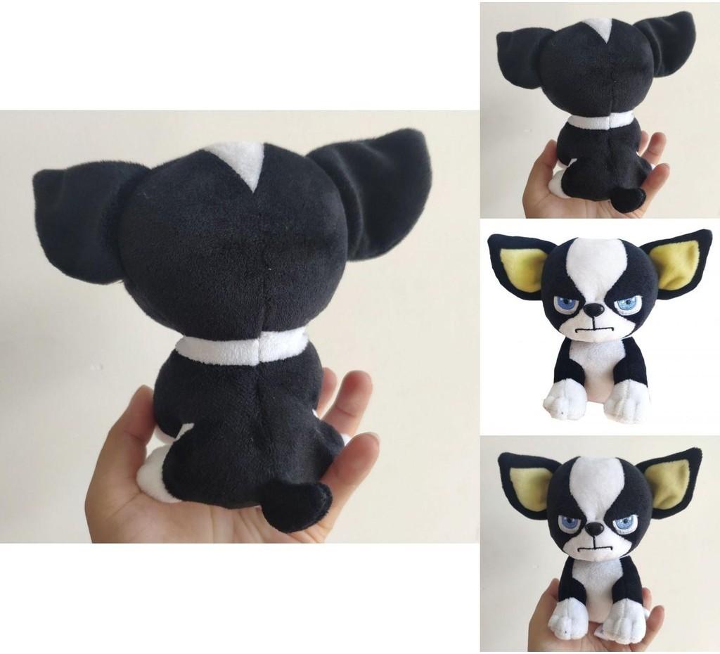 Peluche Super Morbido Jojo's Bizarre Adventure Golden Wind Cane Iggy Per Collezionisti E Bambini