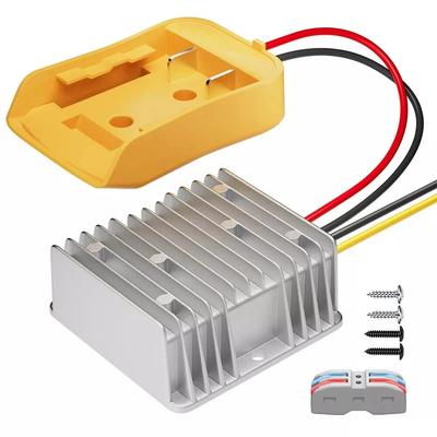 20A 240W Step Down DC 20V To 12V DIY Converter for Dewalt Battery with Switch Power Wheel Inverter Buck Boost Voltage Regulator