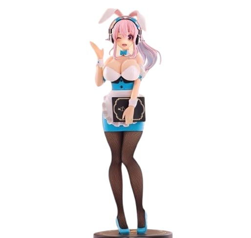 Super Sonico BiCute Bunnies Figure - Waitress Light Blue ver. - 1 type