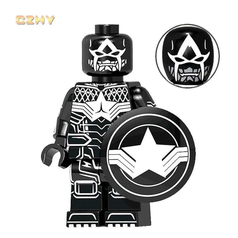 Pink Deadpool Minifigures Lego Venom Batman Blocks Toys