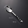 Western Stainless Steel Cutlery Set Wooden Handle Dining Knife Fork Tea Spoon Tableware Set Kitchen Dinnerware