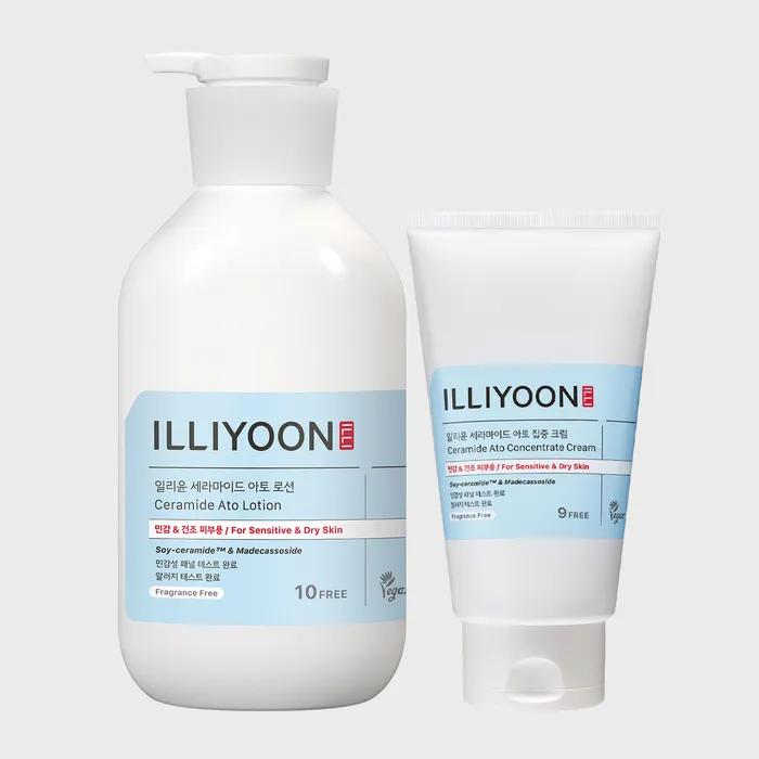 ILLIYOON Ceramide Ato Lotion 564ml + Cream 230ml