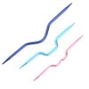 3 Pcs Knitting Needles Pins Crochet Hooks Sewing Stitch Knit Tools Aluminum Diy