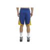 Nike Icon Edition Swingman Golden State Warriors Retro Basketball Shorts Men Bottoms Blue 866809-495