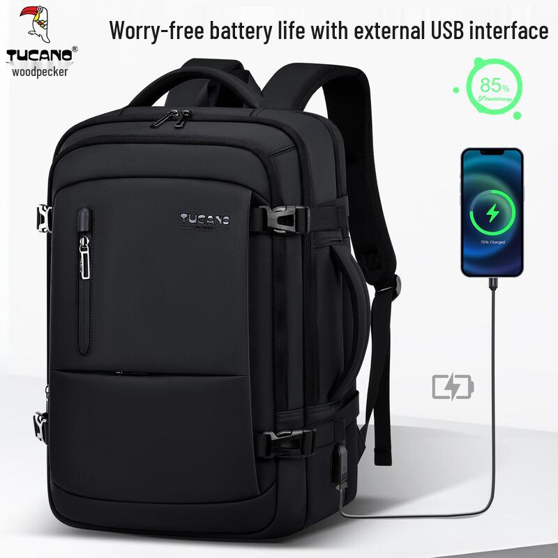 Tucano Men's 16-inch Laptop Business & Travel Backpack