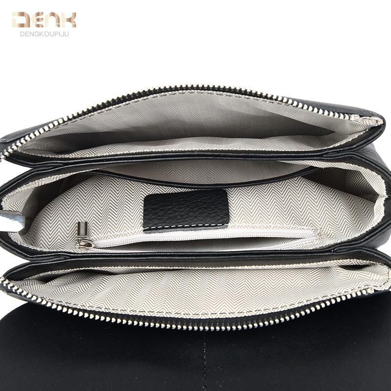 Leather women's shoulder bag new fashion high sense messenger bag first layer cowhide women's bag