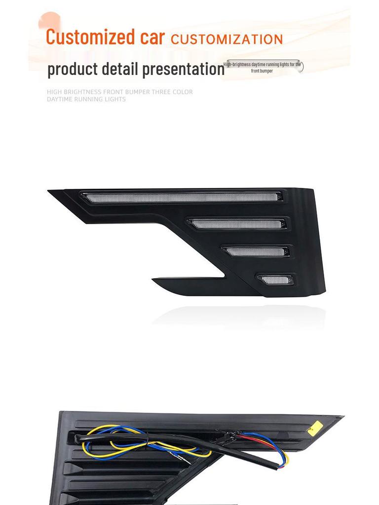 Geely Boyue PRO LED Daytime Running Lights & Flowing Turn Signals