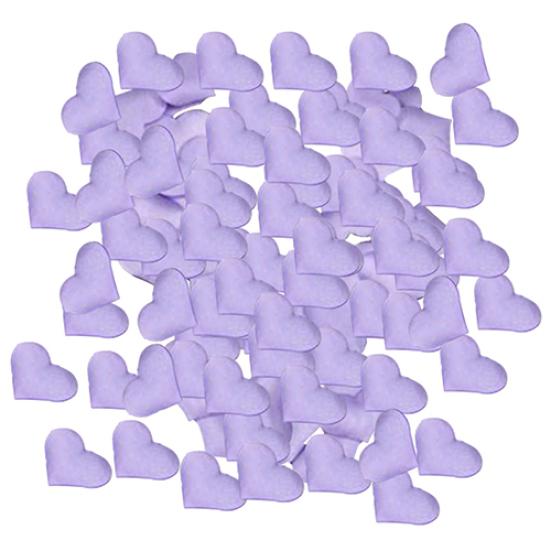100x Svatební dekorace Dekorace na stůl s okvětními lístky srdce Valentýna