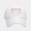 Hat Fashion Letter Heat Transfer Baseball Cap Men's Personality Soft Top Cap Women's Tide Outdoor Versatile Sun Hat