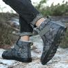Thickened Middle-aged and Elderly Men's Anti Slip Cotton Boots Men's Plush Warm Casual Snow Boots