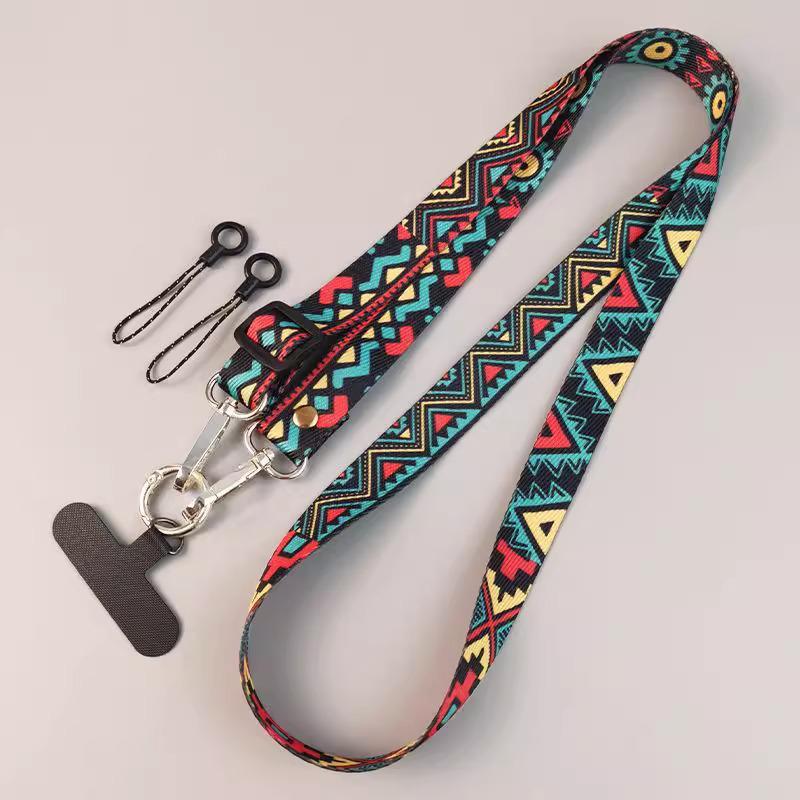 

Adjustable Crossbody Mobile Phone Lanyard: Stylish, Creative, Unisex Neck Strap with Retractable Chain
