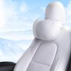 Headrest / Lumbar Cushion For 3 Y Car Interior Cushion Support Make Of Polyester Fabric White/Black