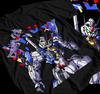 Gundam Wing T-Shirt Japanese Anime T-Shirt Couple T-Shirt Summer New Retro Fashion Men's and Women's Streetwear
