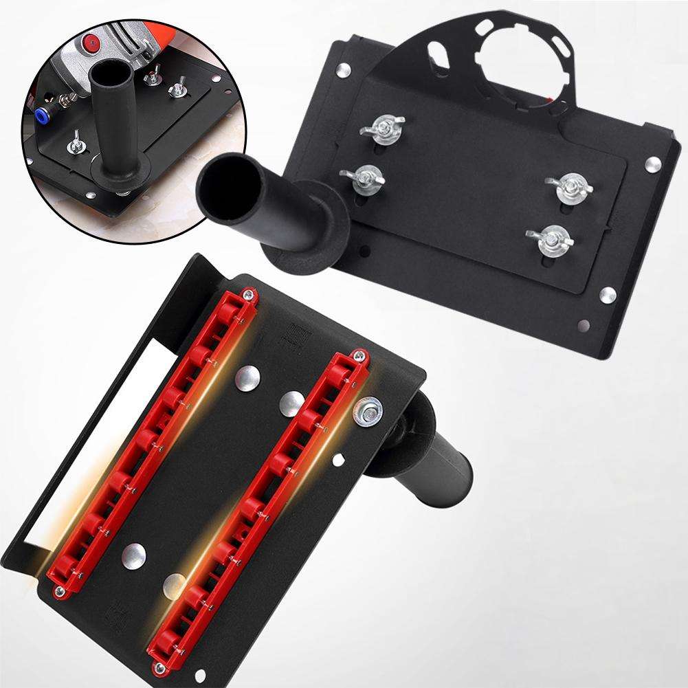 Angle Grinder Stand Corner Cutting Bracket Tile Cutter Tile Chamfering 45 Adjustable Tool Black Color Range Tool Degree N4O2