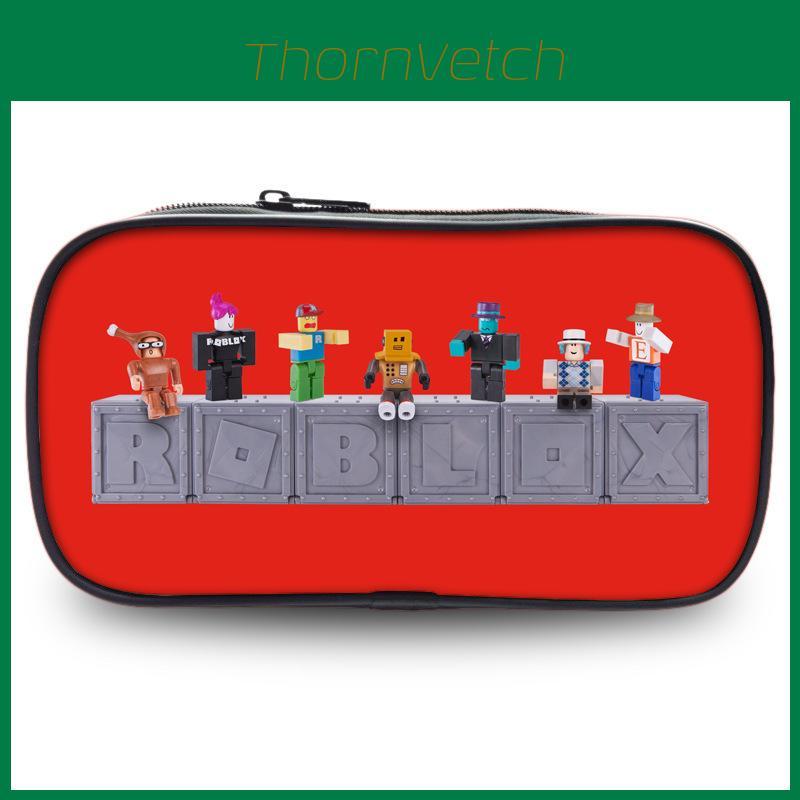 Roblox Federmäppchen Große Kapazität Nylon Schulbedarf Für Kinder und Jugendliche