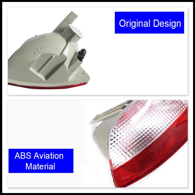 For Ford Focus MK2 2005~2008 5M51-15K273-AA 5M51-15500-AA Hatchback Car Rear Bumper Reflector Tail Light Brake Stop Signal Lamp