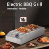 Griddle Electric Barbeque Grill Outdoor Camping Picnic Cooking Stove Portable Smokeless Kitchen Barbecue