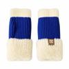 1pair Plush Women's Winter Gloves Touchscreen Thermal Gloves New Handwear  Outdoor Cycling