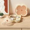 Plastic Snack Tray Nut Candy Storage Box Organizer Boxes Dry Fruit Dish Organizers Serving Trays Snacks Dishes