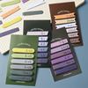 Office School Supplies Page Markers Sticker Paper Flags Tabs Memo Pads Morandi Color Sticky Notes