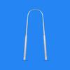 Stainless Steel U-Shaped Tongue Scraper Tongue Coating Odor Removal Fresh Breath Oral Cleaning Tongue Coating Brush Care Tool
