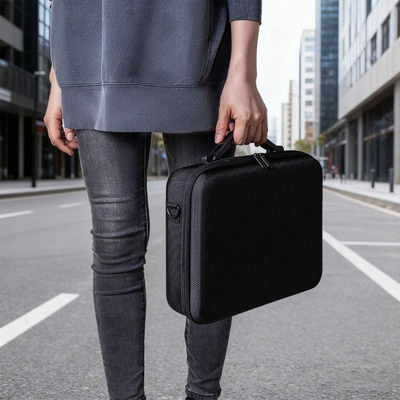 Lightweight Hard Travel Case Wireless Printer Case Portable Printer Storage Bag Easy Movement for TR160/TR150 Accessory