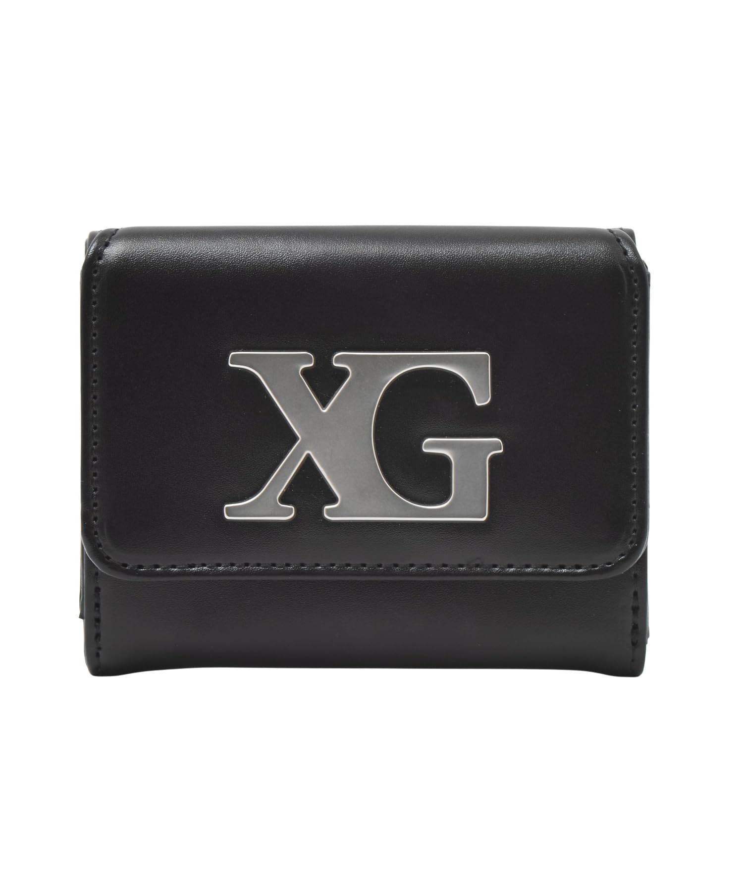 XG Emblem Clasp Mini Wallet 105261054012 BLACK ONE SIZE [X-girl]
