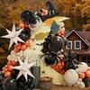 Wizard Hat Theme Balloon Arch Halloween Aluminum Film Balloon Party Balloon Chain Atmosphere Wall Decoration