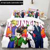 Hunter X Hunter 3D Print Duvet Cover Set Bedding Set Japanese Anime Twin Queen King Quilt Cover Pillowcases Home Decor