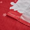 Christmas Theme Printed Curtain Blackout Rectangle Decorative Fabric Living Room Bedroom