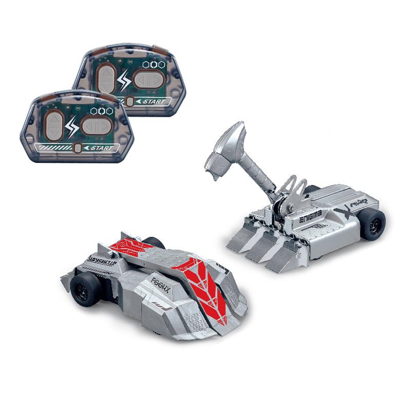 2.4G Double Combat Remote Control Armored Car Bumper Car Remote Control Gladiator Battle Toy Car Parent-child Halloween Gift