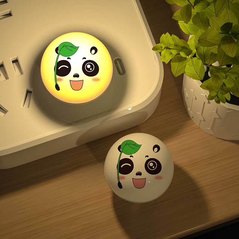 1PCS Creative Panda USB Night Light