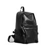 Schoolbag1011 New Pu Soft Leather Waterproof Schoolbag Female College Student Simple Computer Backpack Girls White Leather Backpack