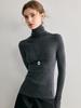 Spring 2026 Slim Fit Women's Elegant Layered Neck Wool Sweater