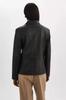 Blazer Stylish Formal Designer Real Lambskin Women Leather Party Handmade Black