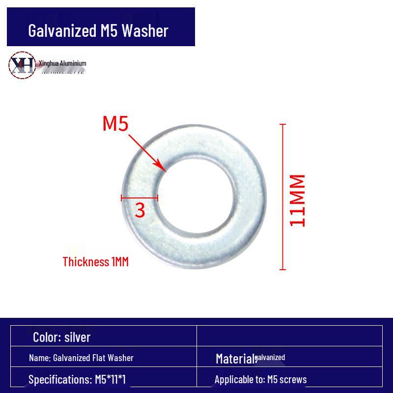 National Standard 201 Stainless Steel Oversized Washer 4M5M6M8