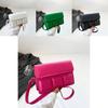 Trendy Casual Shoulder Bag For Women Stylish Simple Square Handbag In Black White Green And More