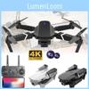 E88 Pro 4k Dual Camera Foldable Drone Remote Control Quadcopters With Handheld Gift Box