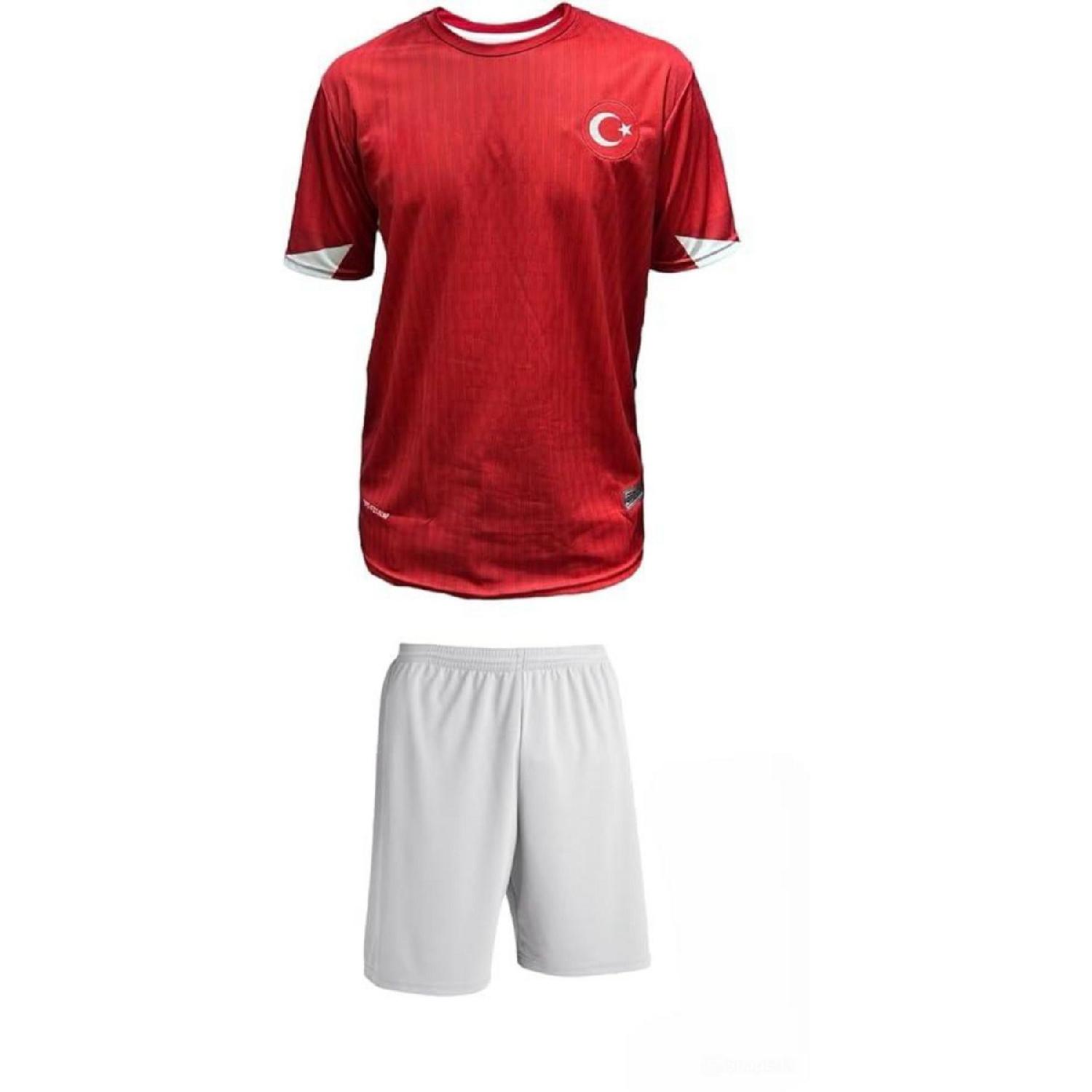 

Trkiye National Team Euro 2024 Kids Red Jersey S чистый
