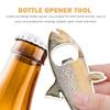 Refrigerator Magnet Keychain Bottle Opener Bartender Magnetic Beer Tin Corkscrew Outdoor Label